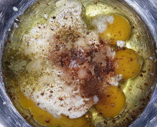 Juntando tudo para misturar - quanta poesia colorida nessa mistura...